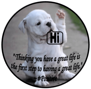 Positive thinking leads to a positive life.