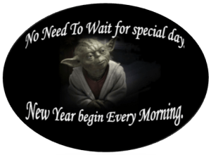 I bow to Yoda's wisdom.