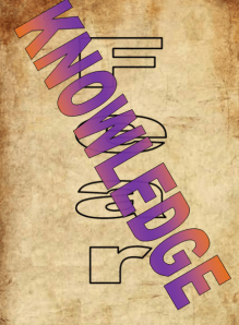 Knowledge can Eradicate Fear