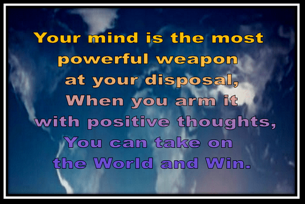 You are a force of nature.