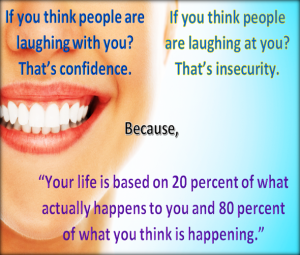 You create your reality.