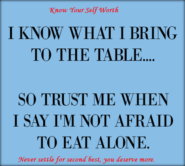 Be positive about your abilities.