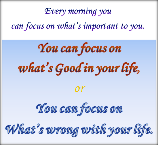 Always look on the bright side of life.