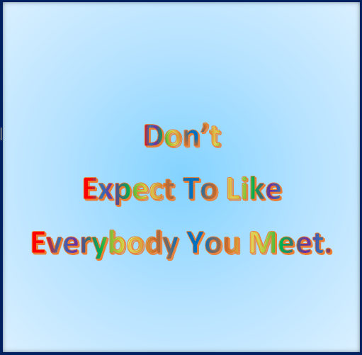 Managing your expectations 3