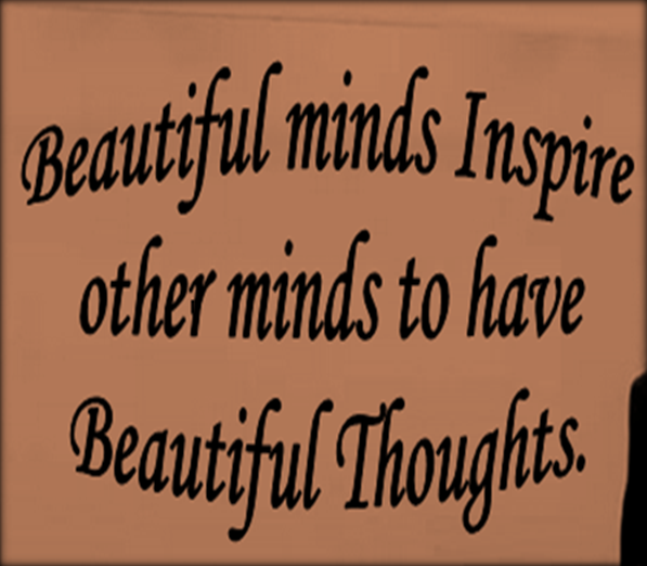 Who are you inspiring.