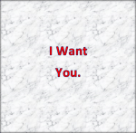 Simple words can convey a powerful message.