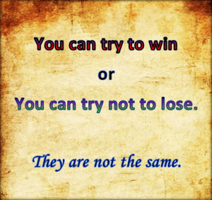 postive v negative life.