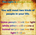 The light at the end of the tunnel is real.