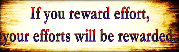 Everything rquires effort.