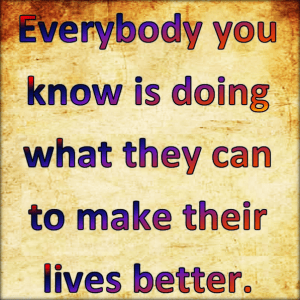 Nobody intentionally sets out to destroy their life