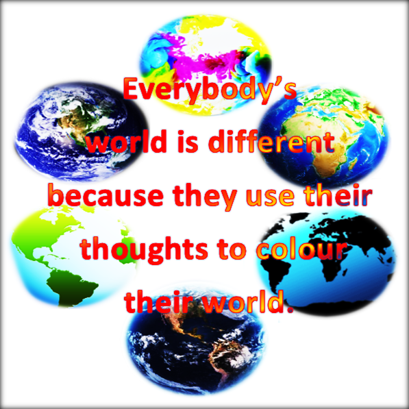 we all live on a different planet however we exist at the same time