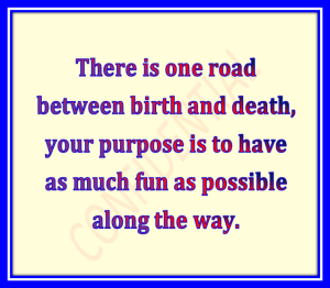 One road to have fun