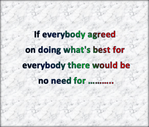 wr is in nobodys interest