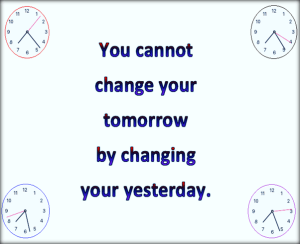 We learn from our mistakes