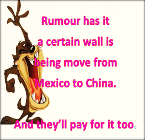 China is getting another great wall.