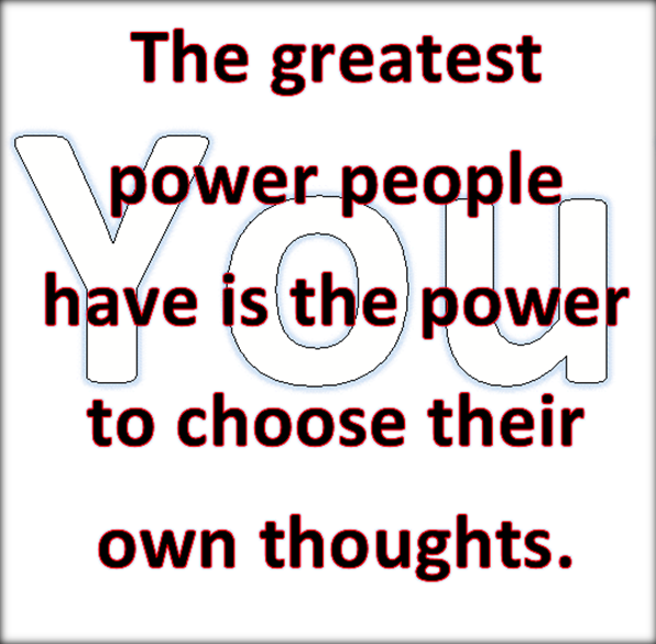You can choose to be happy or sad