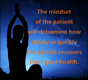 Doctors give patients what they need to recover.