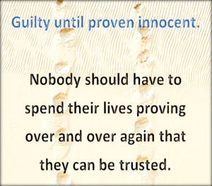 nobody knows who made the footprints in the sand