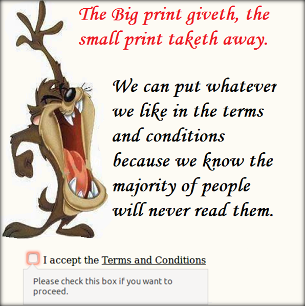 Terms and conditions